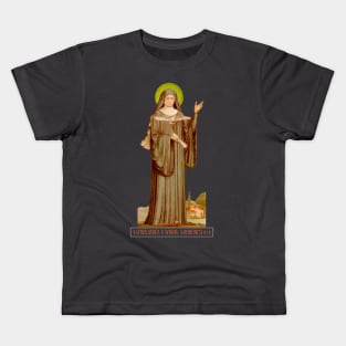 Saint Scholastica, Abbess: For all the Saints Series Kids T-Shirt